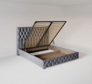 Кровать Версаль 1.4 м с подъемным механизмом в Артёмовском - artyomovskij.magazinmebel.ru | фото - изображение 4