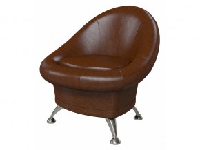 Банкетка-кресло 6-5104 коричневая в Артёмовском - artyomovskij.magazinmebel.ru | фото
