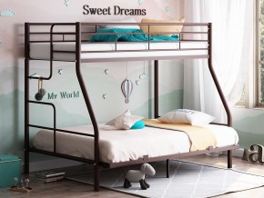 Двухъярусная кровать Гранада-3 140 коричневый в Артёмовском - artyomovskij.magazinmebel.ru | фото - изображение 1