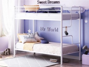 Двухъярусная кровать Севилья-4 белый в Артёмовском - artyomovskij.magazinmebel.ru | фото