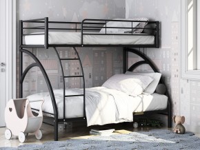 Двухъярусная кровать Виньола 2 Черная в Артёмовском - artyomovskij.magazinmebel.ru | фото