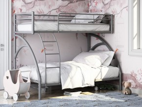Двухъярусная кровать Виньола 2 Серая в Артёмовском - artyomovskij.magazinmebel.ru | фото - изображение 1