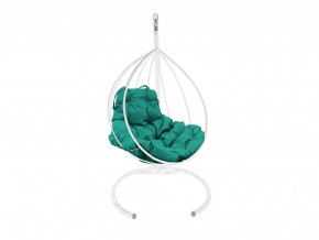Кокон Капля без ротанга зелёная подушка в Артёмовском - artyomovskij.magazinmebel.ru | фото - изображение 1