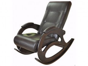 Кресло-качалка К 5/3 коричневое в Артёмовском - artyomovskij.magazinmebel.ru | фото