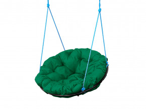 Кресло Папасан подвесное зелёная подушка в Артёмовском - artyomovskij.magazinmebel.ru | фото