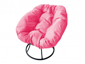 Кресло Пончик без ротанга розовая подушка в Артёмовском - artyomovskij.magazinmebel.ru | фото - изображение 1