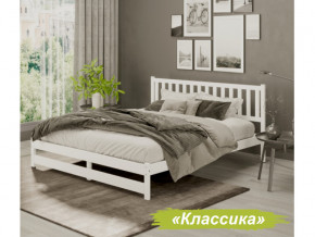 Кровать 2-х спальная Аист-8 Классика белый 1400х2000 мм в Артёмовском - artyomovskij.magazinmebel.ru | фото