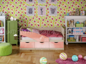 Кровать Бабочки 1600 Розовый металлик в Артёмовском - artyomovskij.magazinmebel.ru | фото