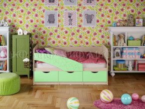 Кровать Бабочки 1600 Салатовый в Артёмовском - artyomovskij.magazinmebel.ru | фото