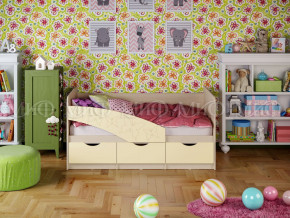 Кровать Бабочки 1600 Ваниль в Артёмовском - artyomovskij.magazinmebel.ru | фото - изображение 1