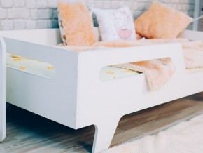 Кровать детская Бэби белая в Артёмовском - artyomovskij.magazinmebel.ru | фото - изображение 2