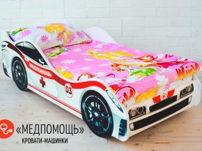 Кровать детская машина Медпомощь в Артёмовском - artyomovskij.magazinmebel.ru | фото