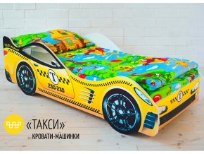 Кровать детская машина Такси в Артёмовском - artyomovskij.magazinmebel.ru | фото - изображение 1