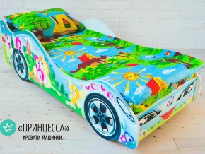 Кровать детская машинка Принцесса в Артёмовском - artyomovskij.magazinmebel.ru | фото