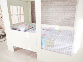 Кровать детская Теремок без ящика белая в Артёмовском - artyomovskij.magazinmebel.ru | фото - изображение 2