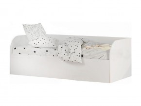 Кровать детская Трио с подъёмным механизмом КРП-01 белый в Артёмовском - artyomovskij.magazinmebel.ru | фото - изображение 1