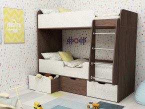 Кровать двухъярусная Малыш двойняшка бодега-феритейл в Артёмовском - artyomovskij.magazinmebel.ru | фото - изображение 1
