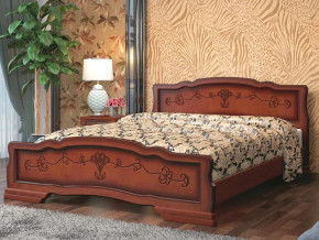 Кровать Карина-6 1400 Орех в Артёмовском - artyomovskij.magazinmebel.ru | фото