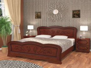 Кровать Карина-8 1400 Орех в Артёмовском - artyomovskij.magazinmebel.ru | фото