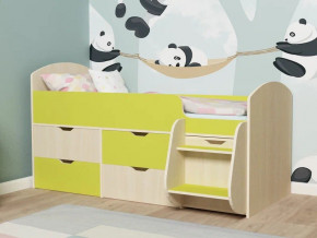 Кровать Малыш-7 Дуб-лайм в Артёмовском - artyomovskij.magazinmebel.ru | фото - изображение 1