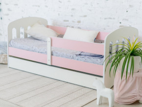 Кровать Малыш с ящиком розовый в Артёмовском - artyomovskij.magazinmebel.ru | фото
