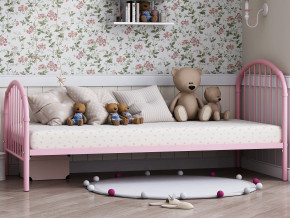 Кровать металлическая Эвора-1 Розовый в Артёмовском - artyomovskij.magazinmebel.ru | фото - изображение 1