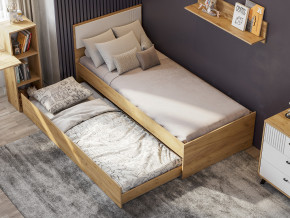 Кровать одинарная Милан выкатная с настилом в Артёмовском - artyomovskij.magazinmebel.ru | фото