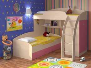 Кровать Соня 1+2 Розовый в Артёмовском - artyomovskij.magazinmebel.ru | фото - изображение 1