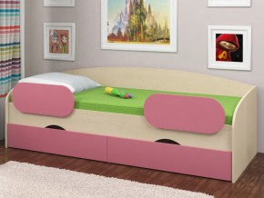 Кровать Соня 2 дуб молочный-розовый в Артёмовском - artyomovskij.magazinmebel.ru | фото - изображение 2