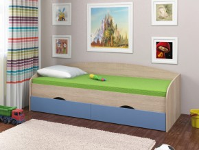 Кровать Соня 2 сонома-голубой в Артёмовском - artyomovskij.magazinmebel.ru | фото