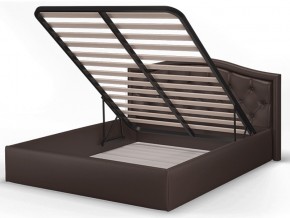 Кровать Стелла 1600 подъемная коричневая в Артёмовском - artyomovskij.magazinmebel.ru | фото - изображение 2
