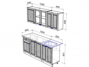 Кухня Хозяюшка 1800 трюфель в Артёмовском - artyomovskij.magazinmebel.ru | фото - изображение 2