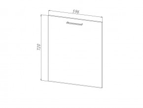 П 60 Комплект для посудомоечной машины 600 мм (цоколь + фасад) ЛДСП в Артёмовском - artyomovskij.magazinmebel.ru | фото