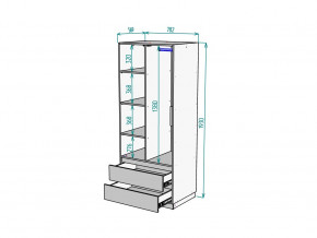 Шкаф Malta light H297 Белый в Артёмовском - artyomovskij.magazinmebel.ru | фото - изображение 2