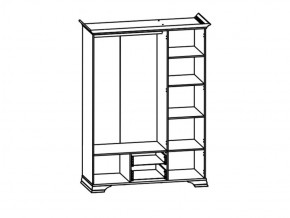 Шкаф S320-SZF5D2S Кентаки каштан в Артёмовском - artyomovskij.magazinmebel.ru | фото - изображение 2