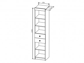 Стеллаж Сканди СД450.1 в Артёмовском - artyomovskij.magazinmebel.ru | фото - изображение 2