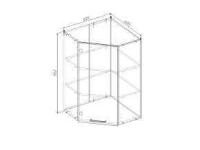 ВУП960 Модуль верхний Угловой МВУ9 в Артёмовском - artyomovskij.magazinmebel.ru | фото